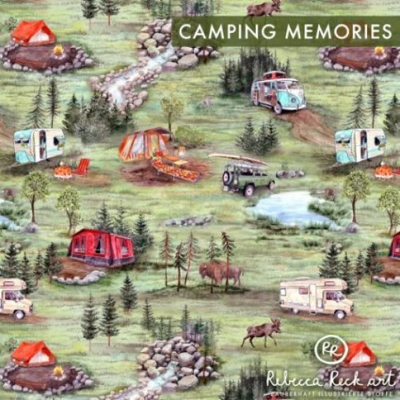 BIO Sommersweat "Camping Memories"