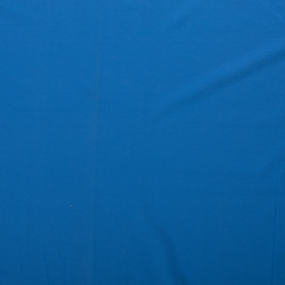 Jersey Uni Dunkles Aquablau (Breite 160cm)