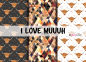 Preview: Baumwolljersey I Love Muuu (PAKET3x1m)
