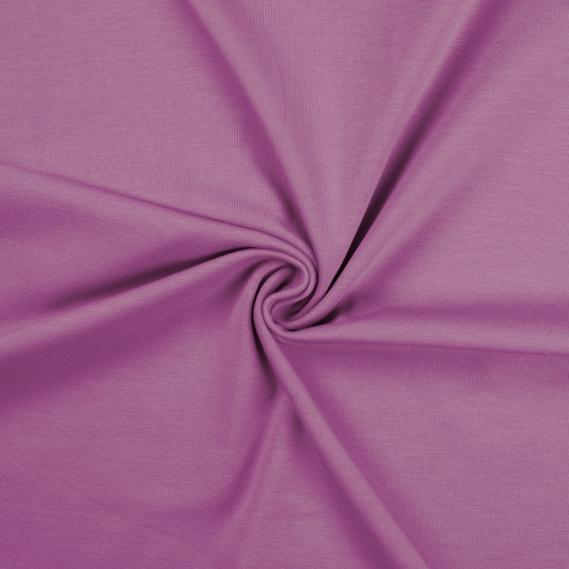 Jersey Uni Helles Violett (Breite 160cm)