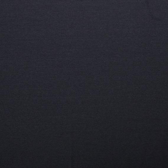 Jersey Uni Meliert Marineblau (Breite 160cm)