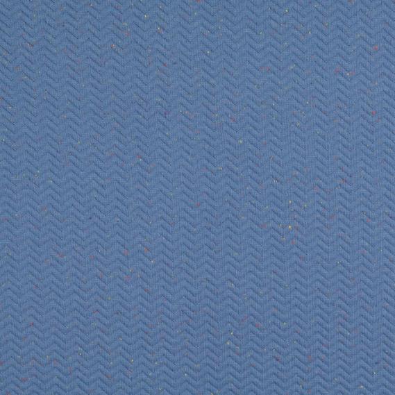 Baumwollstrick Stepper Fischgrät (Blau)