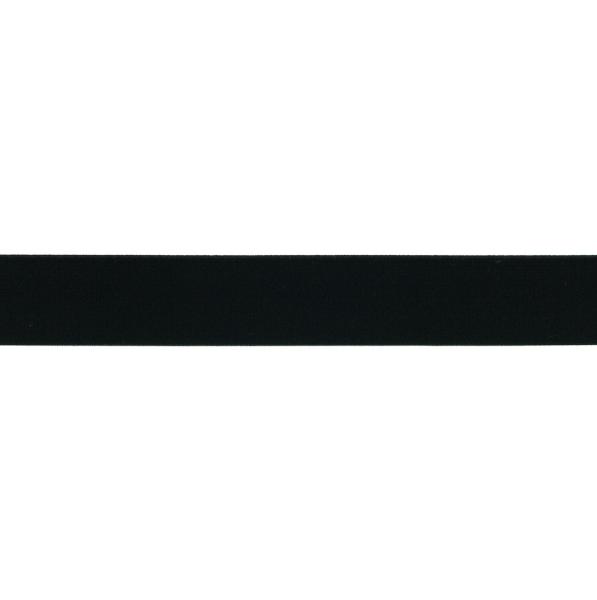 Gummiband 25mm (Schwarz) Meterware