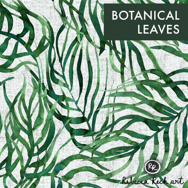 BIO Sommersweat "Botanical Leaves"