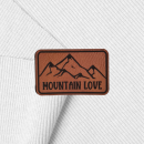 Kunstlederlabel "Mountain Love"